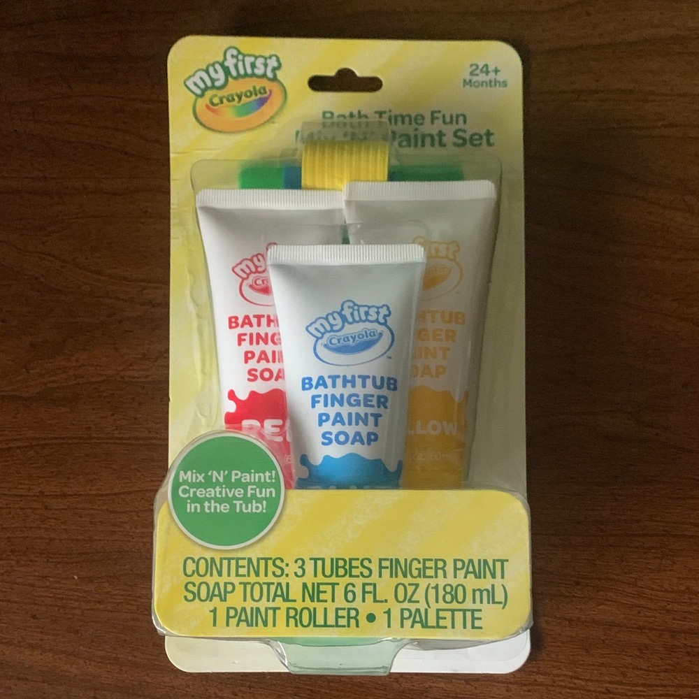 NWOT my first Crayola Bath Time Fun Mix ‘N’ Paint Set